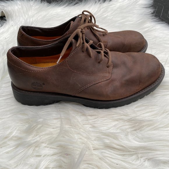 Timberland Leather Lace Up Comfort Oxford Shoes main image 8